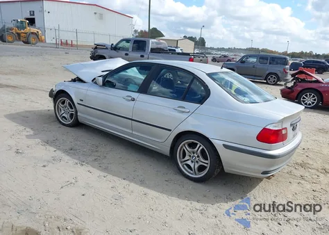 2000 BMW 323I из США, поврежденный, VIN WBAAM3348YFP79534